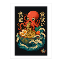 Ramen Octopus (Print Only)
