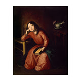 Child Madonna Asleep. La Virgen niña dormida. 1664. Jerez de la Frontera collegiate church. (Print Only) thumbnail