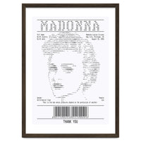 Receipt Art Madonna