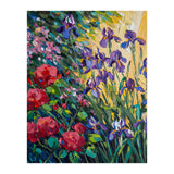 Expressive Heavy Impasto Floral Oil Painting  (Print Only) thumbnail