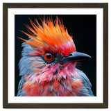 Close Up Of Exotic Bird With Vibrant Plumage thumbnail