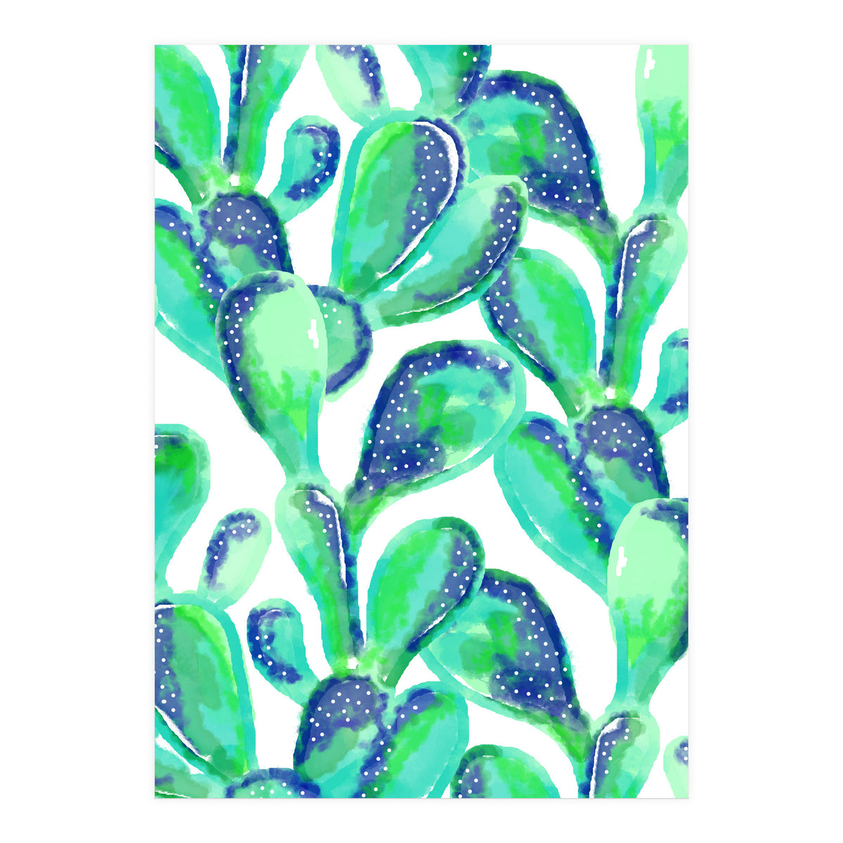 Cactus Life #society6 #decor #buyart  (Print Only)