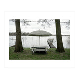Lakeside rest place - out of season (Print Only) thumbnail