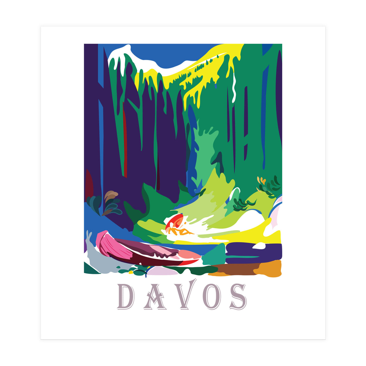 Davos on Summer (Print Only)