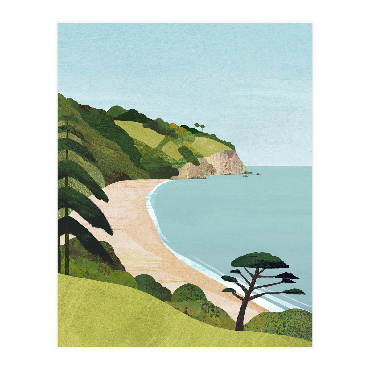Blackpool Sands, Devon (Print Only)
