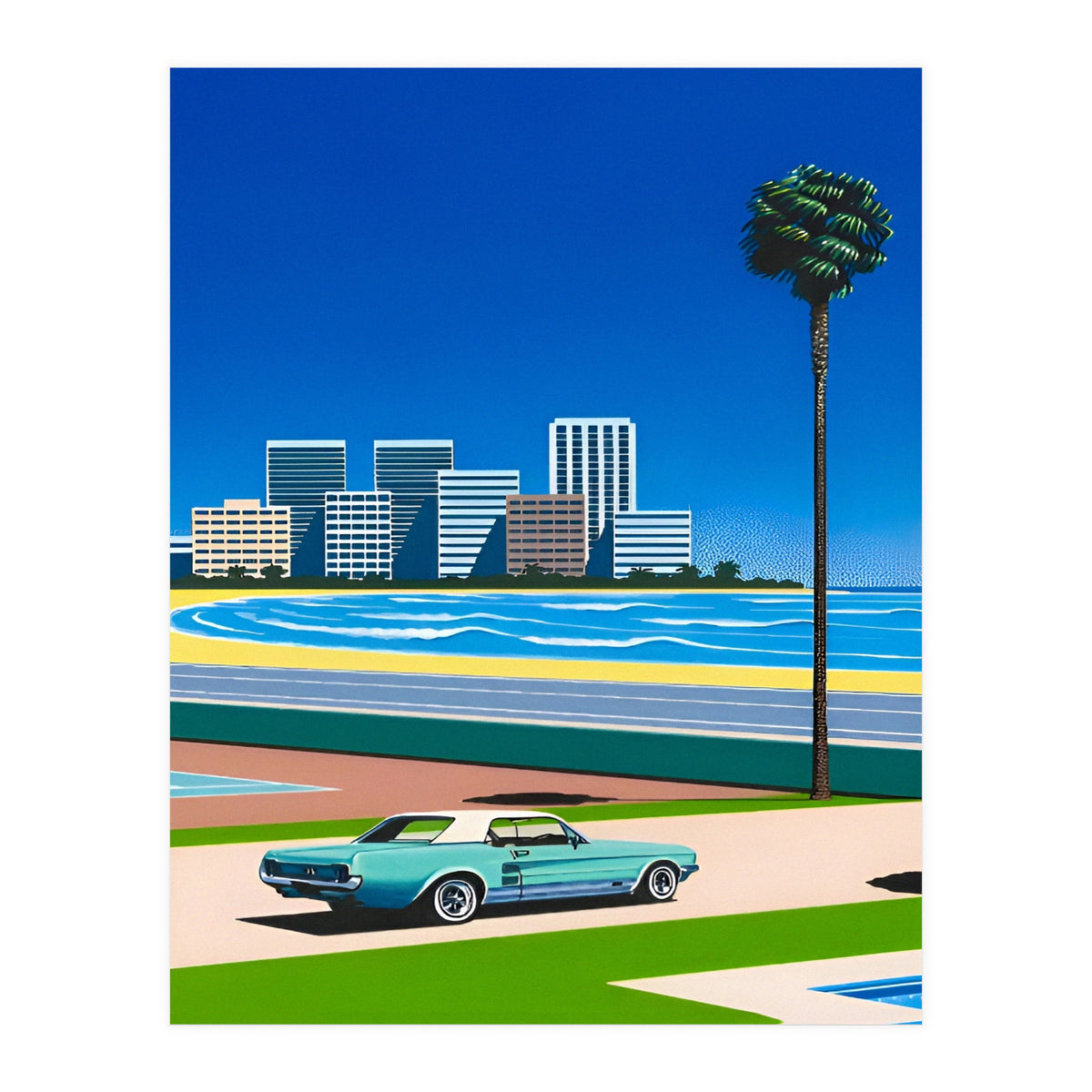 Hiroshi Nagai - Vaporwave, City Pop (Print Only)