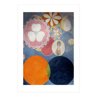 Hilma af Klint - The Ten Largest No 2 Childhood - Abstract Spiritual Art (Print Only)