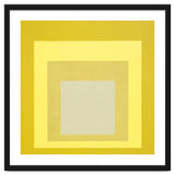 JOSEF ALBERS - HOMAGE TO THE SQUARE YELLOW WHITE thumbnail