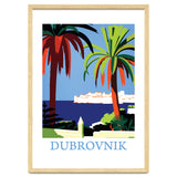 Dubrovnik, The Fortress and Palm Trees thumbnail