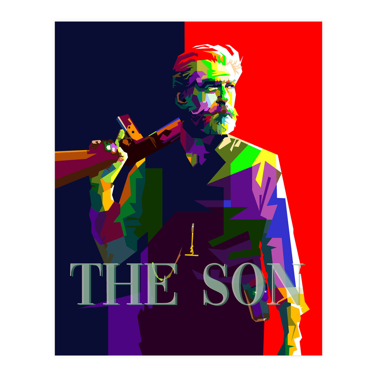 Pierce Brosnan Pop Art WPAP Trending Now (Print Only)