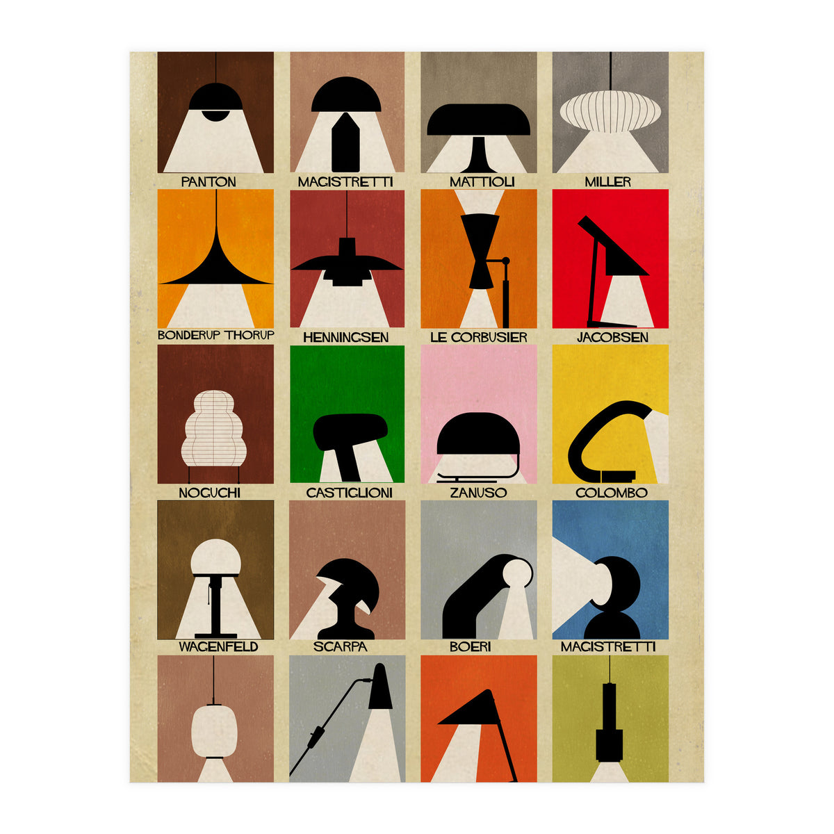 Zoo Lamp Lampade (Print Only)