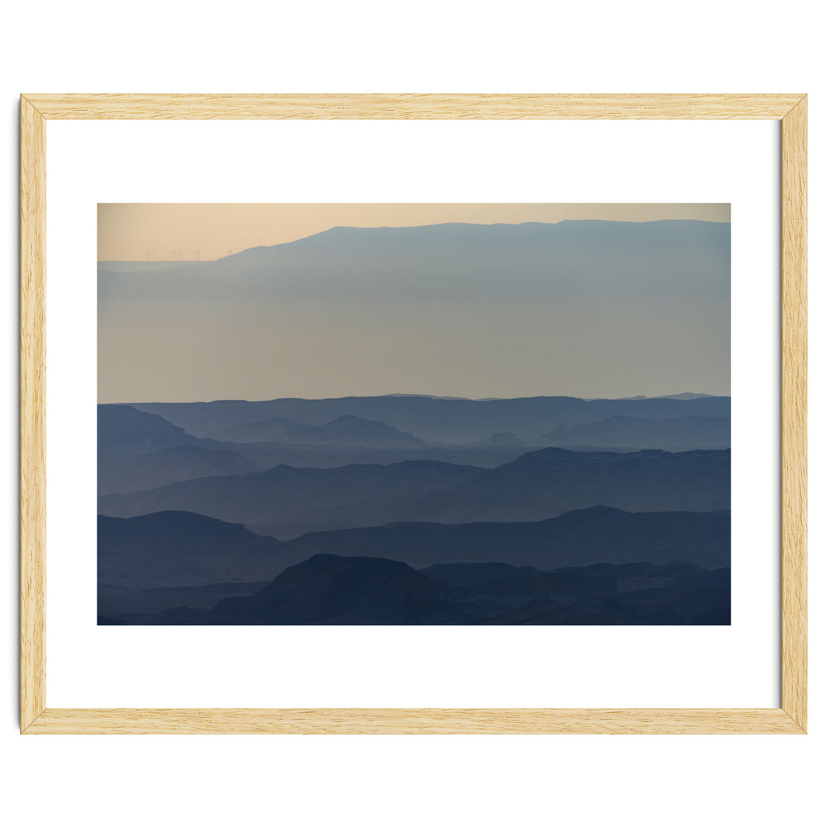 Sunrise over Ramon crater #6