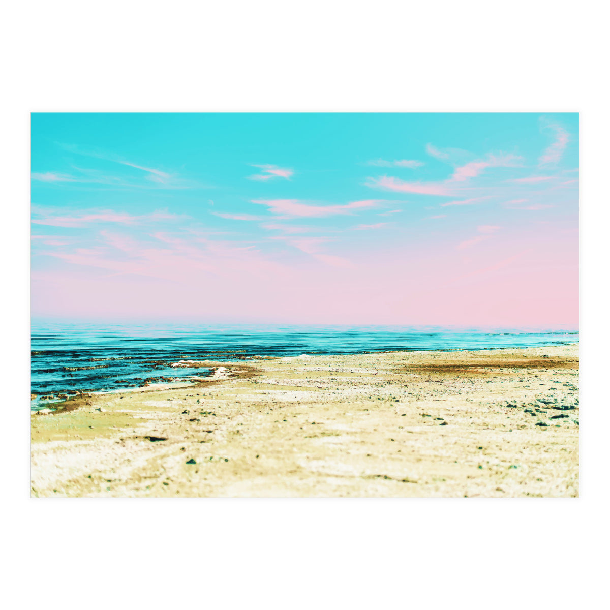 The Beach #society6 #decor #buyart (Print Only)