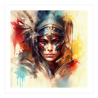 Powerful Warrior Woman #5 (Print Only)