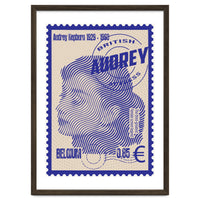 Audrey Hepburn Stamps Art