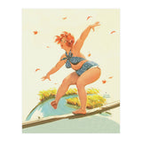 Sudden Wind On A Wooden Beam (Print Only) thumbnail