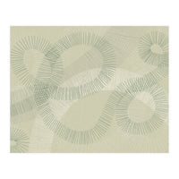 calming essentials Curved Lines soft sage (Print Only)