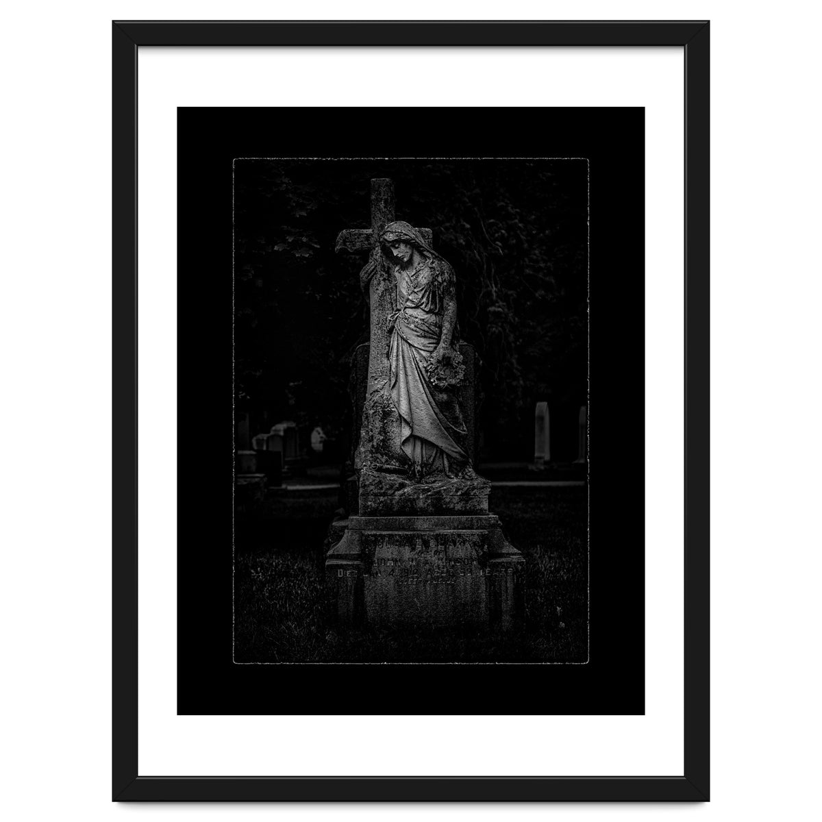 Tombstone Shadow No 34 with Border