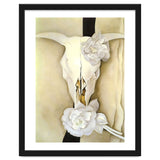 Georgia O’Keeffe – Cow’s Skull with Calico Roses (1931) | Iconic Southwestern Still Life with Desert Symbolism thumbnail