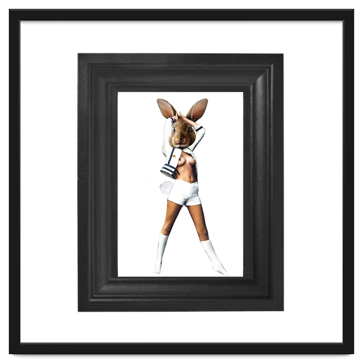 Playgirl - Print of Paper Collage