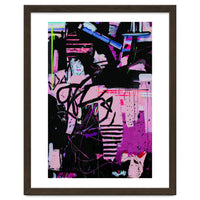 Wild Child Abstract Acrylic Colorful Arthaus Michelle Williams