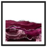 Burgundy & Silver Agate Texture 11 thumbnail