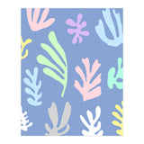 Matisse Colorful Leaves Blue (Print Only) thumbnail