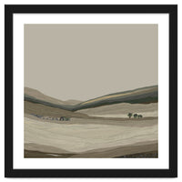 Muted Landscape oil painting