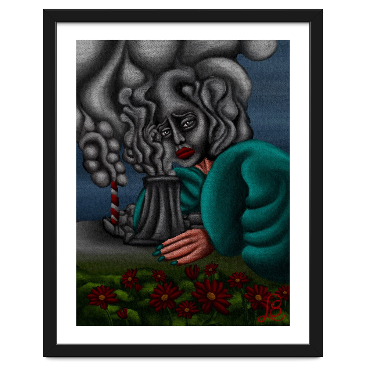 " It starts by the mind, then it takes the rest"