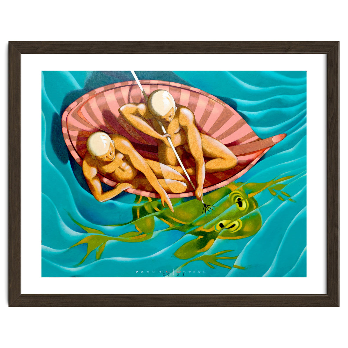 The capture of the giant frog