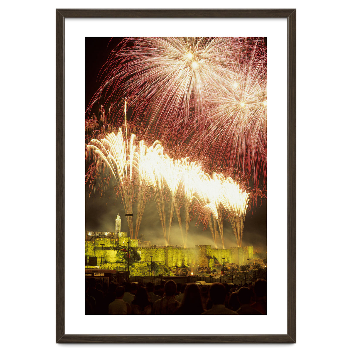 Fireworks over Jerusalem I