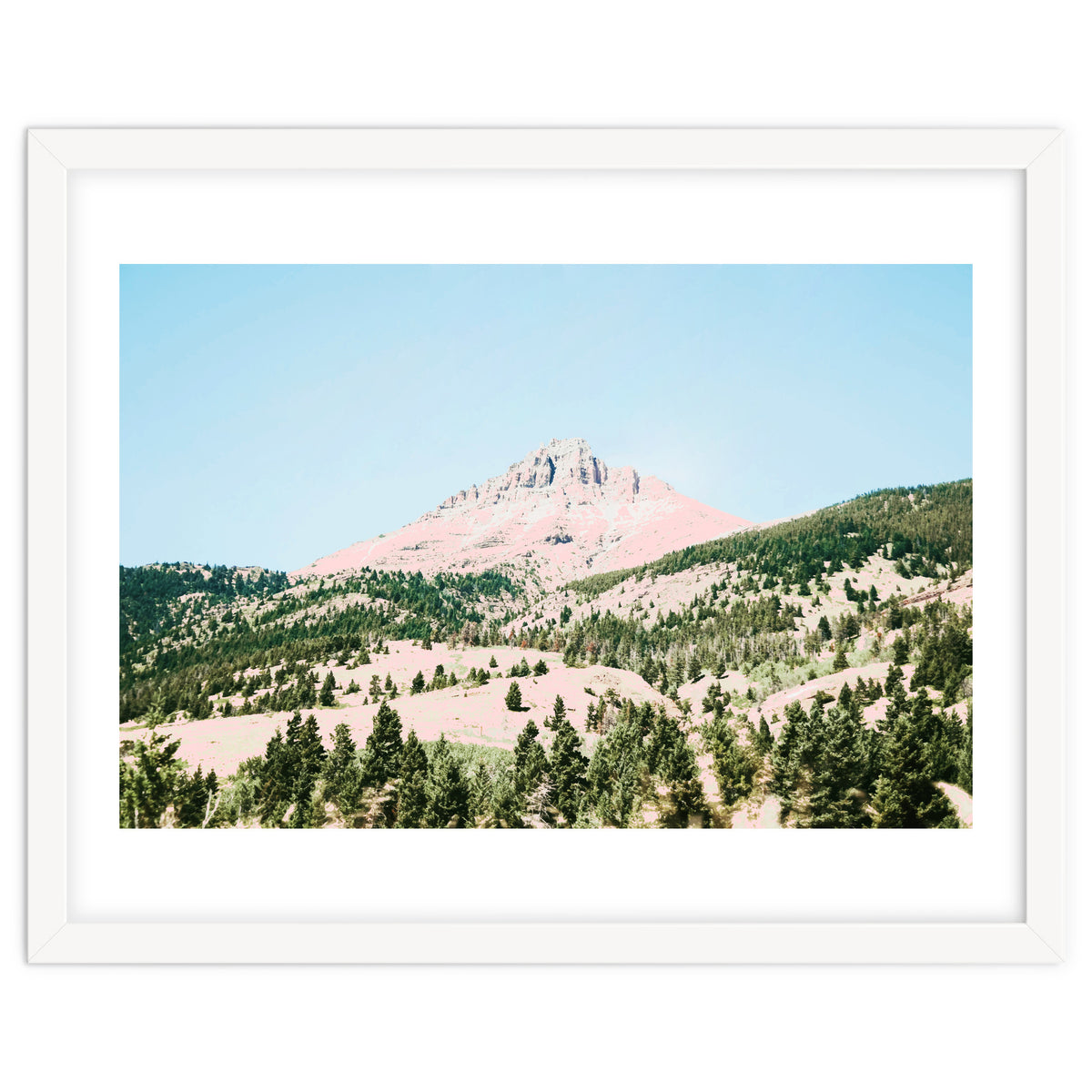 Happy Mountain #society6 #decor #buyart