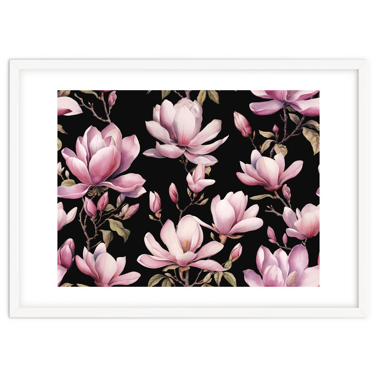 Magnolia Spring Romance Black