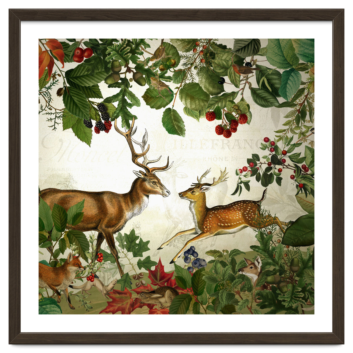 Nostalgic Autumn guardians of the forest 2