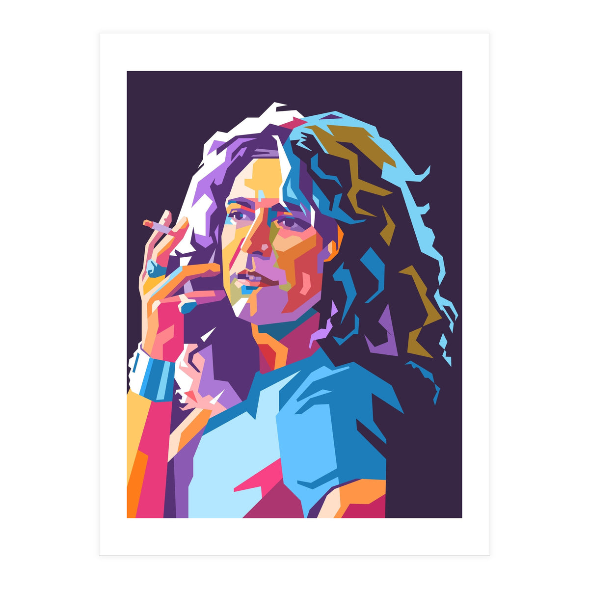 Robert Plant wpap art (Print Only)