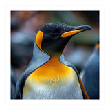 King Penguin With Water Droplets On Its Head (Print Only) thumbnail