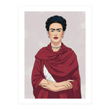 Vibrant Frida Kahlo (Print Only) thumbnail