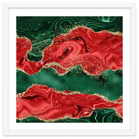 Christmas Glitter Agate Texture 01