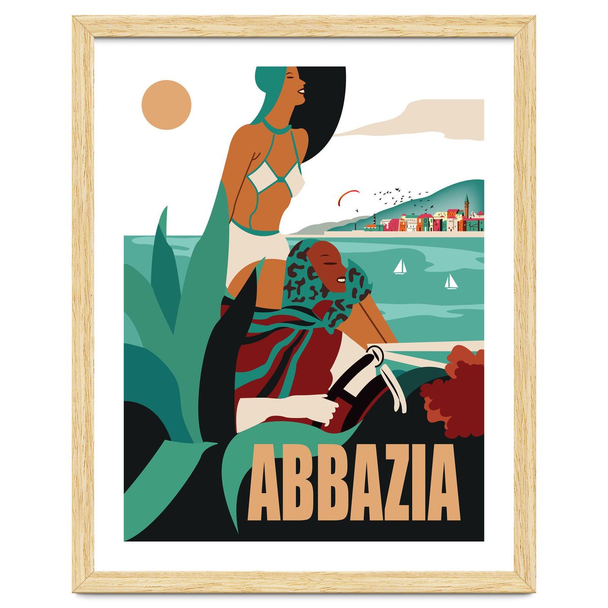 Abbazia, Two Ladies on a Drive