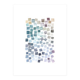 Watercolor Geometric Square Shapes Cozy (Print Only) thumbnail