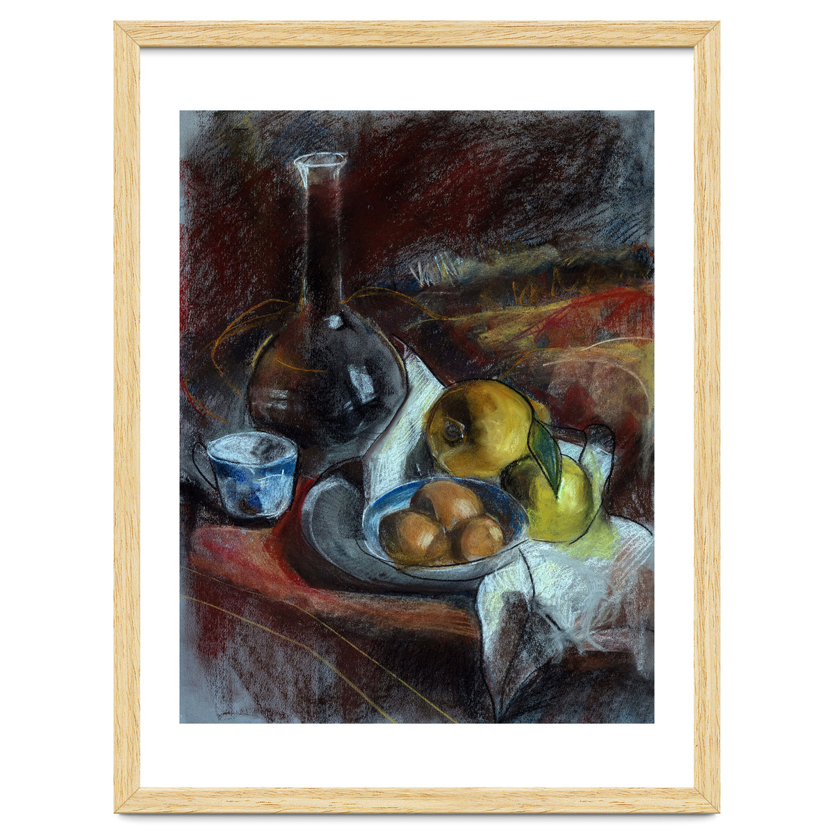 Eggs and Juicy fruits