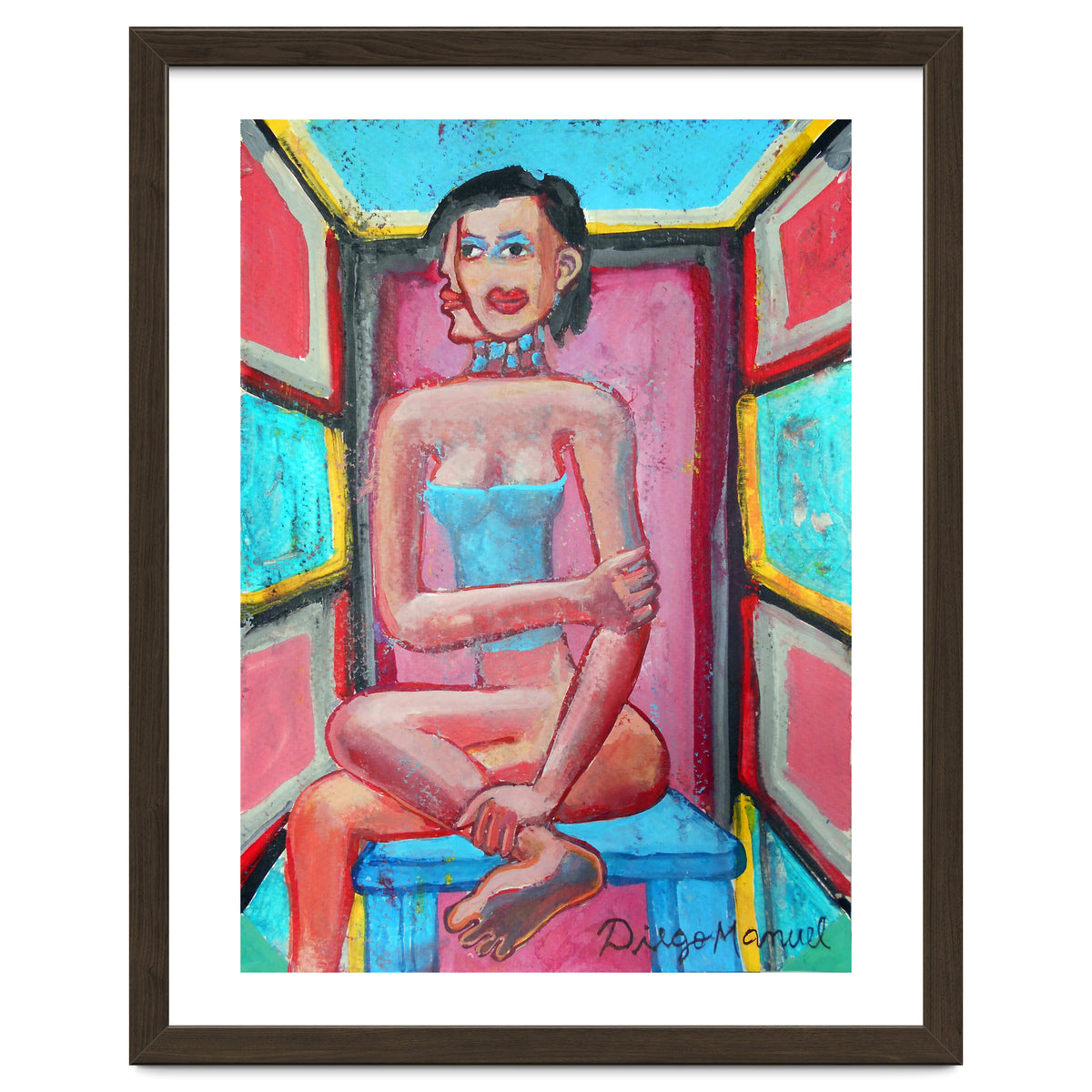 Mujer En La Silla 19