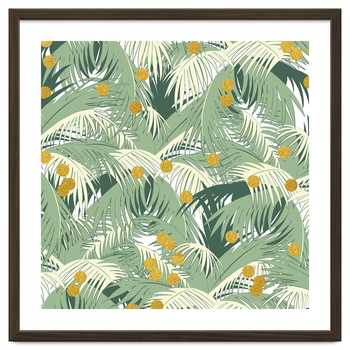 Palm + Gold #society6 #decor #buyart