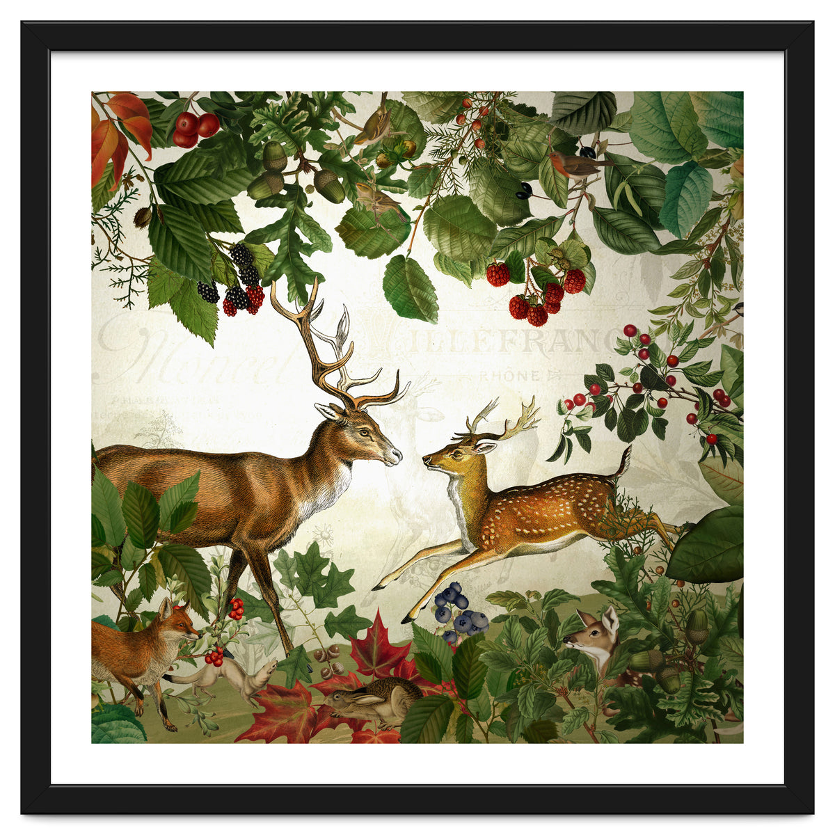 Nostalgic Autumn guardians of the forest 2