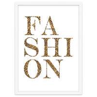 Fashion, Leopard Print Letters, Modern Chic decor