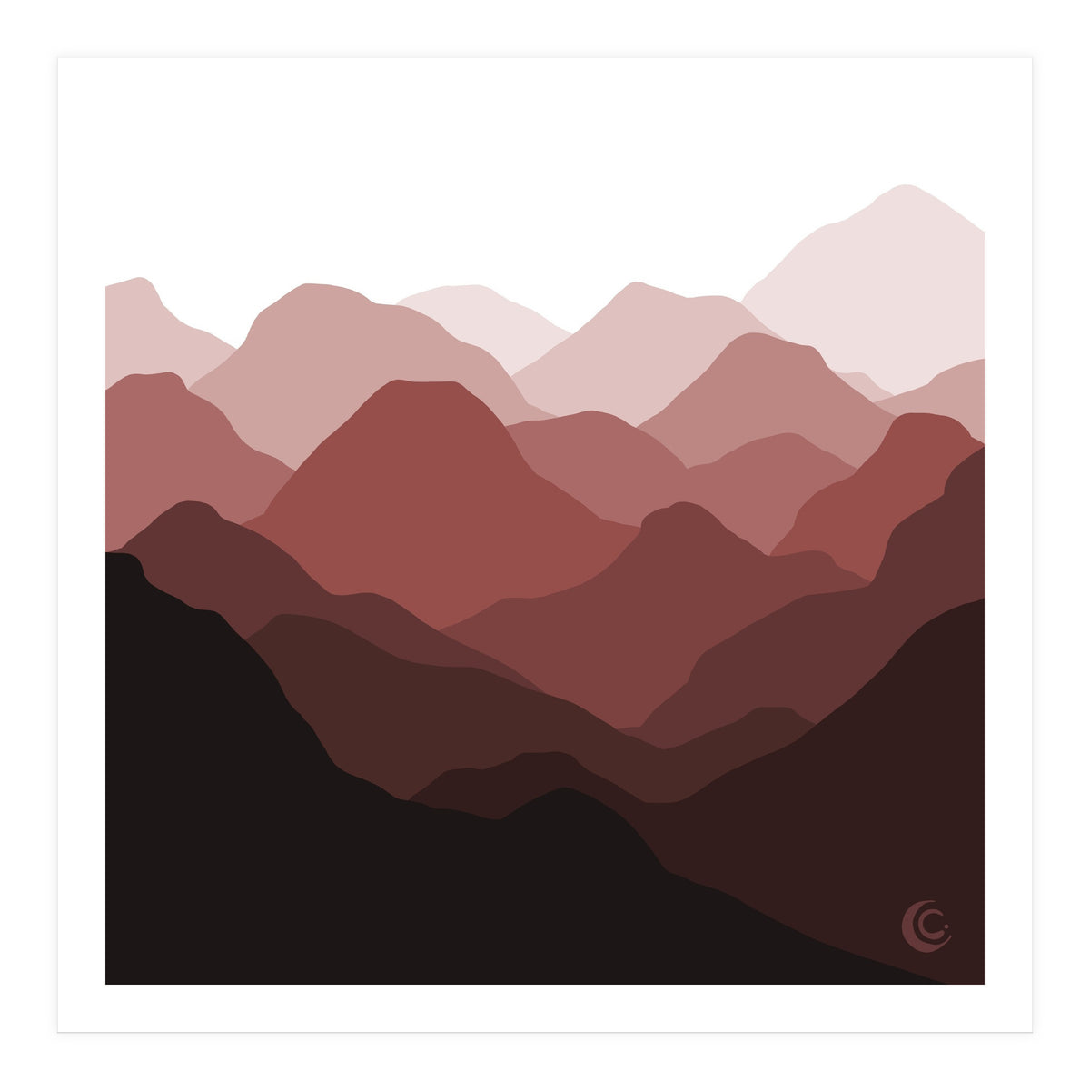 Earthly (Layers) (Print Only)