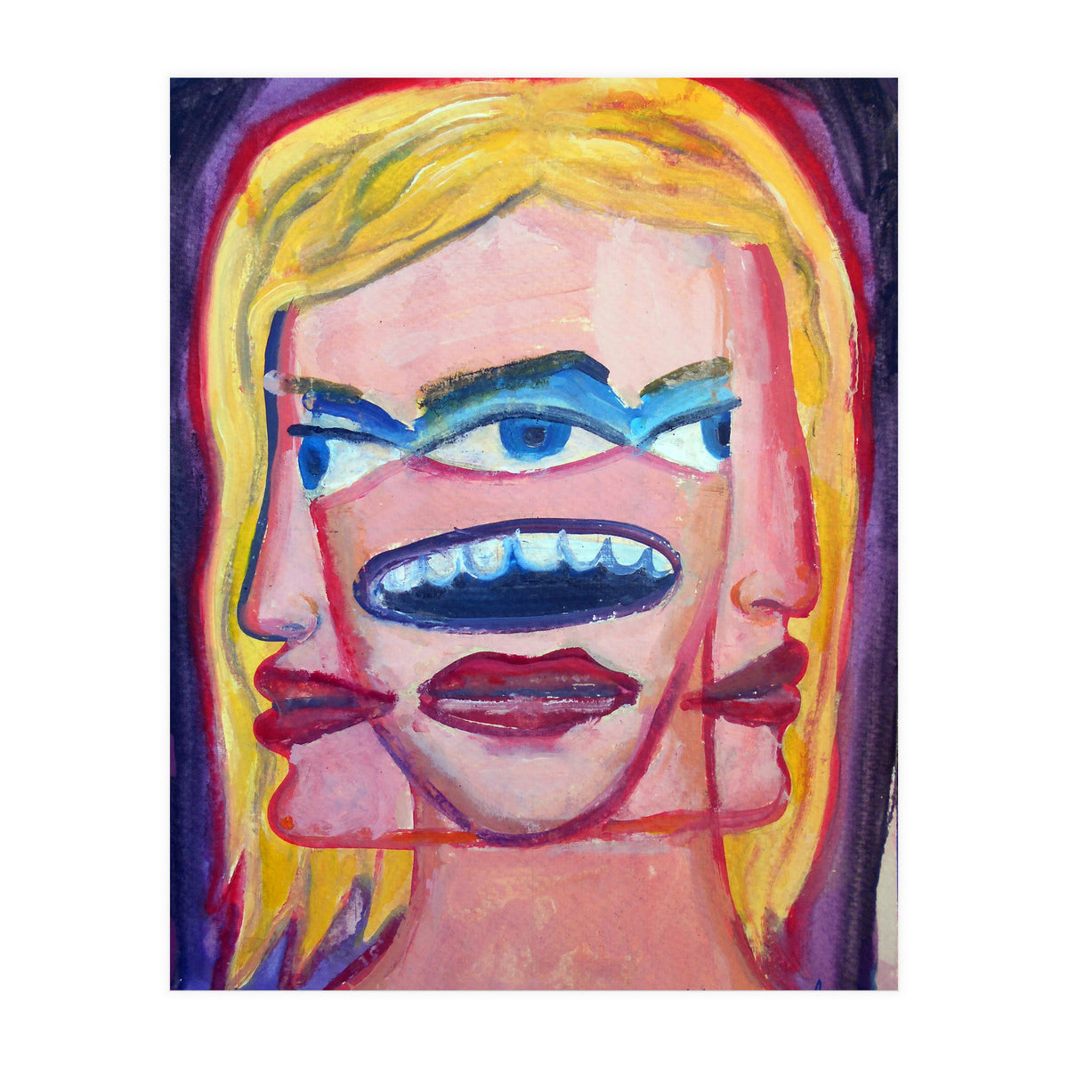 Cabeza De Mujer 13 (Print Only)