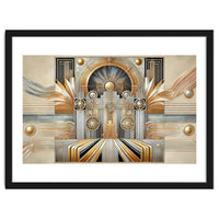 Art Deco Gold Architecture