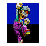 Mario Luigi Typo Style Cartoon Pop Art (Print Only) thumbnail