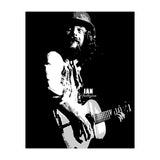 Ian Anderson Rock Music Legend in Grayscale (Print Only) thumbnail